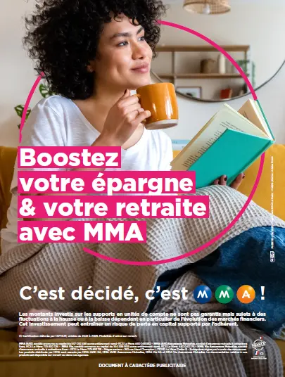 MMA CAP lance une nouvelle campagne Épargne - Retraite avec une offre exceptionnelle.